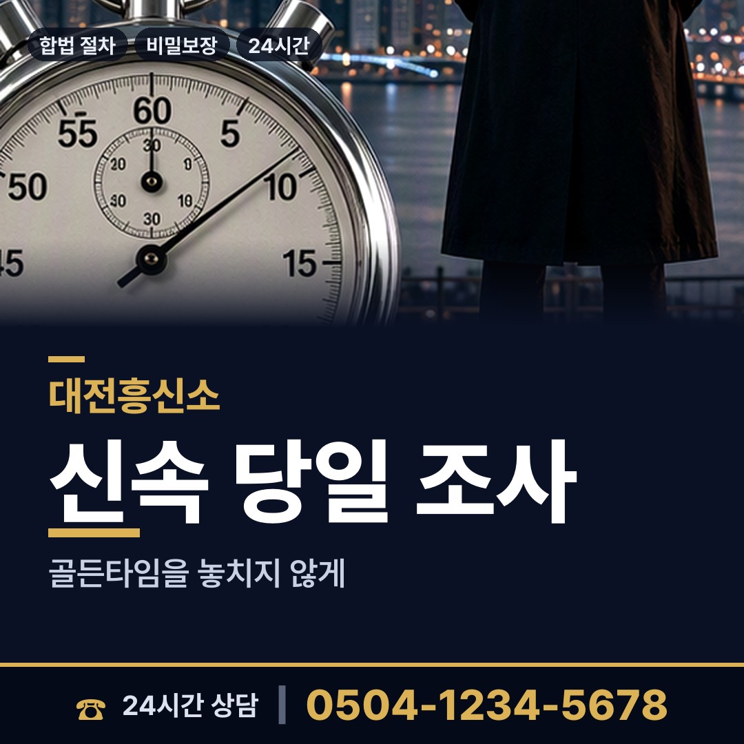 대전 신탄진동 탐문조사 상담 안내